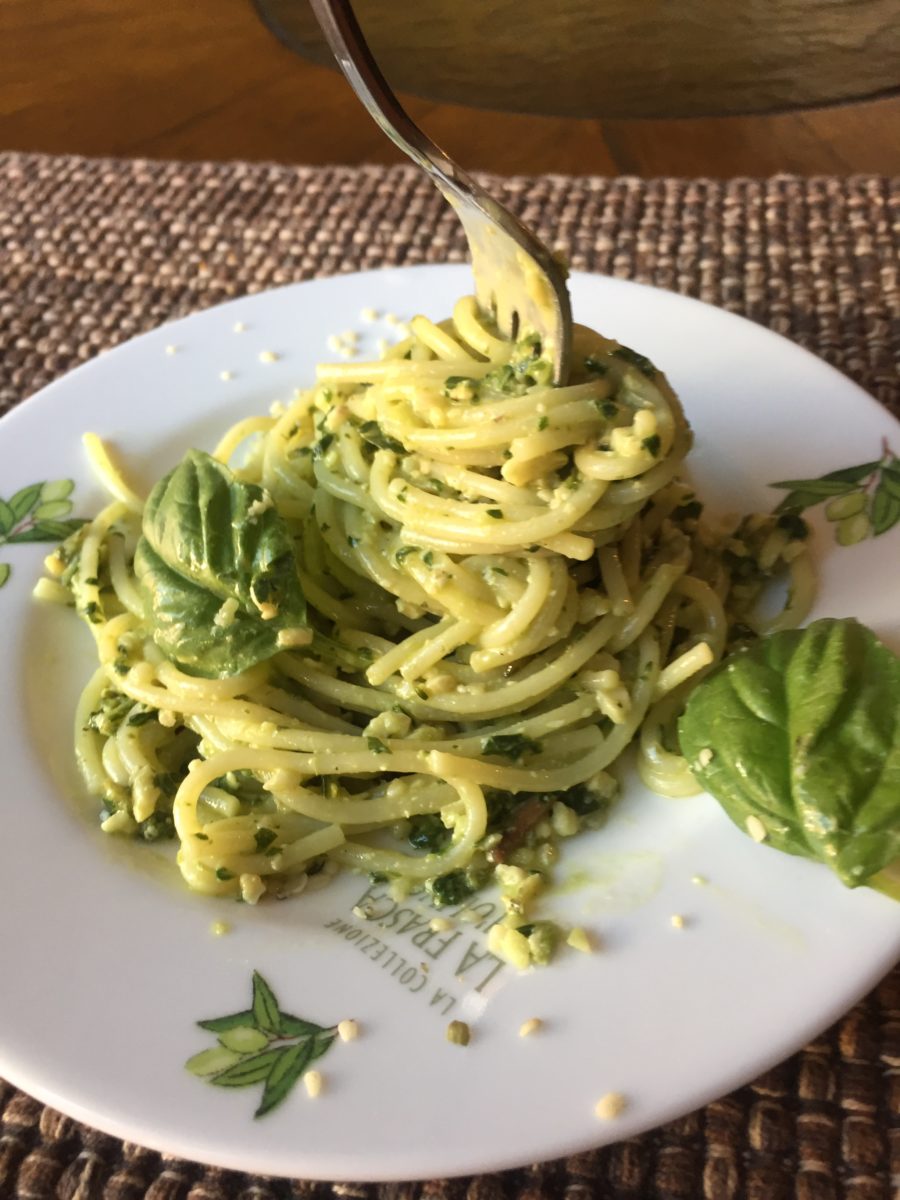 Cheeseless Pesto?  Simply Delicious in less than 5 minutes!
