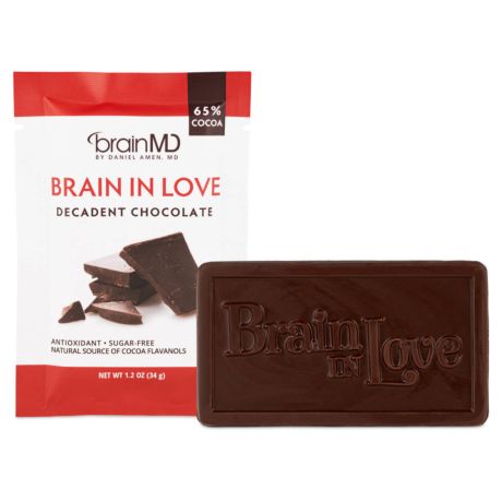 Brain in Love Chocolate